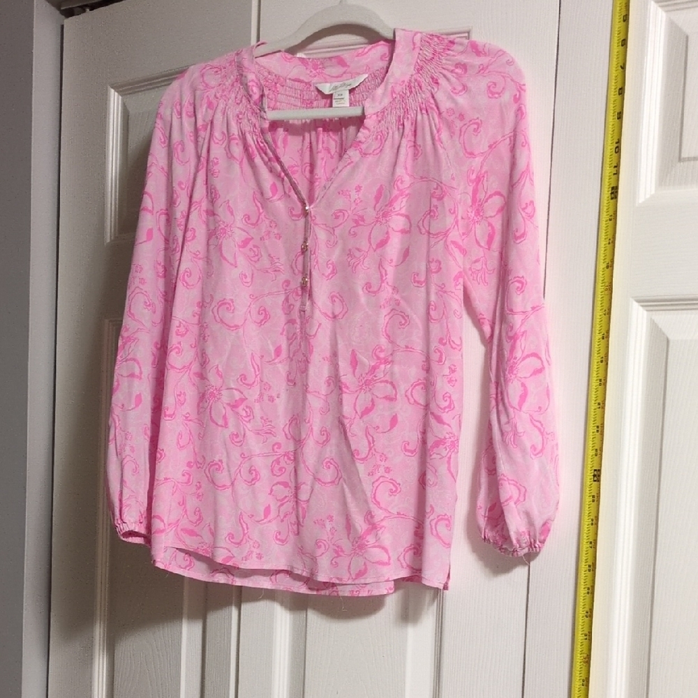 Lilly Pulitzer Light Pink Blouse